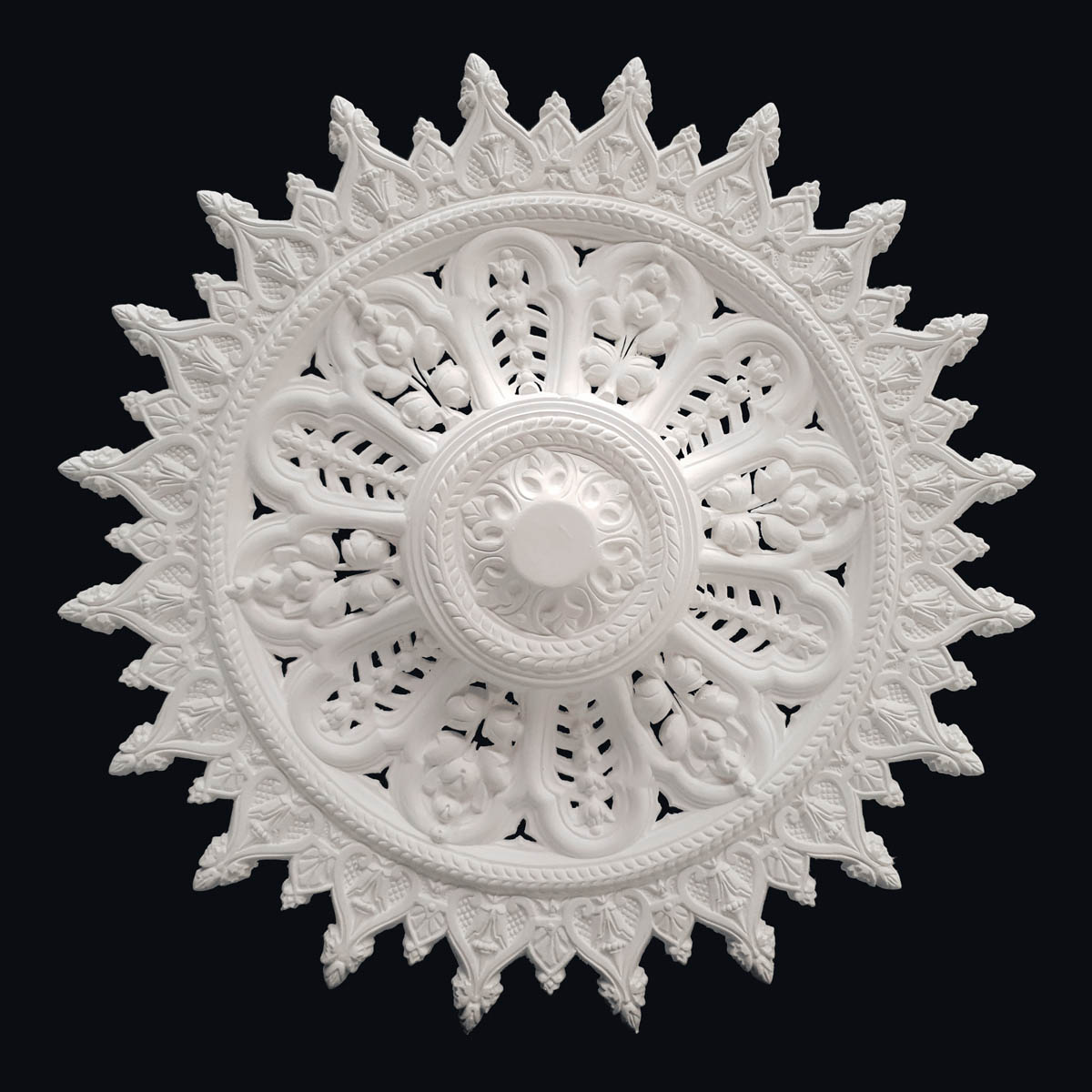 Decorative Rosette 'anne' 870mm Fluted Or Unfluted