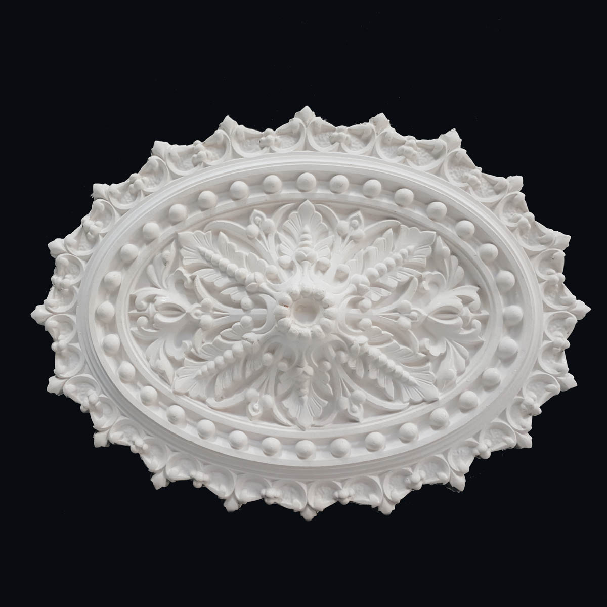 Decorative Rosette 'emily' 620mm X460mm Fluted Or Unfluted