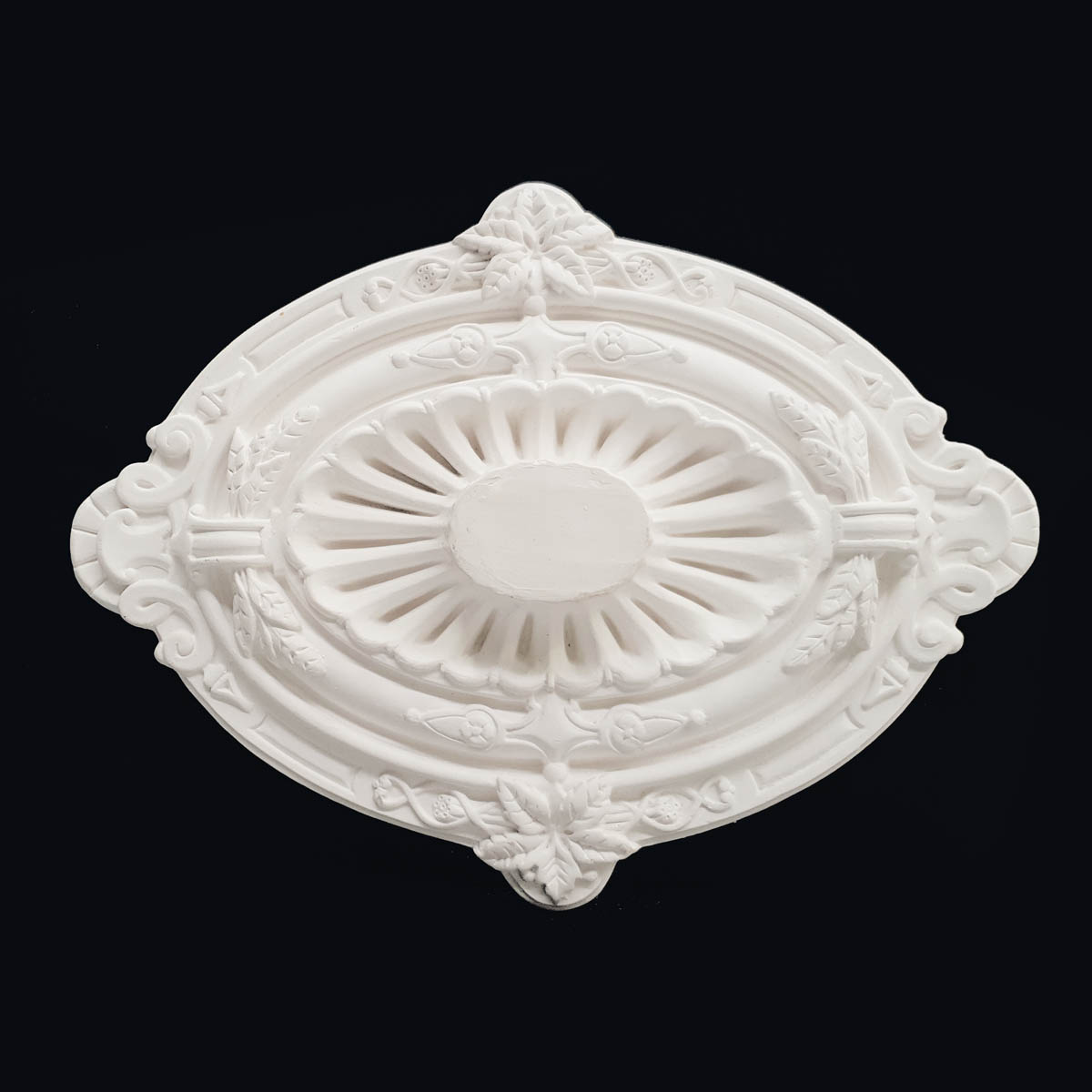Decorative Ceiling Rosette 'walker' 675mm X 505mm Fluted Or Unfluted