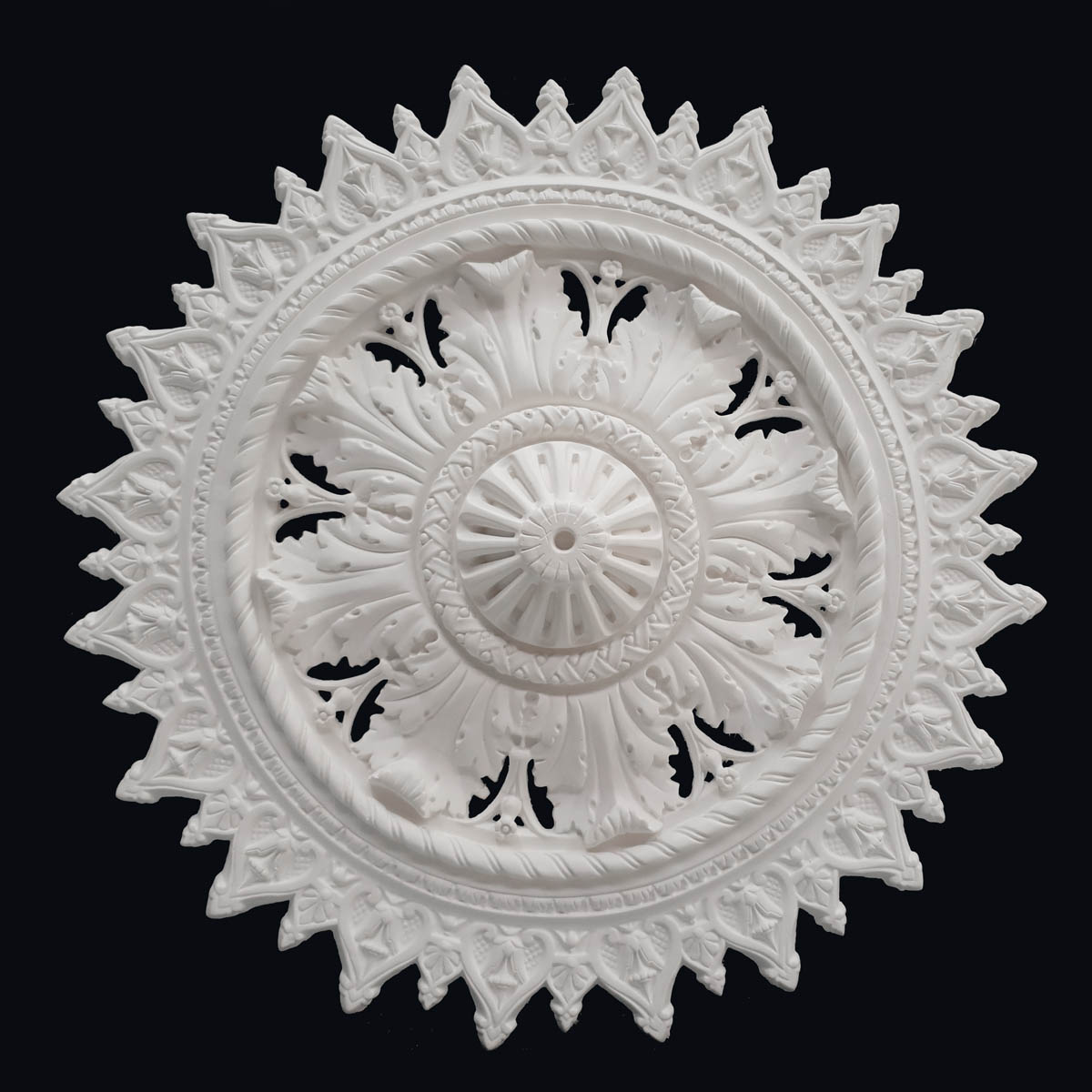 Decorative Rosette 'mary' 845mm Fluted Or Unfluted