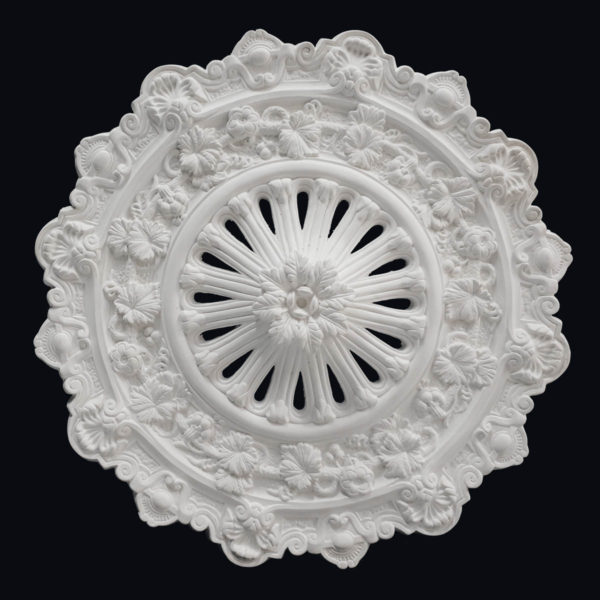 Decorative Rosette 'catherine' 760mm Fluted Or Unfluted