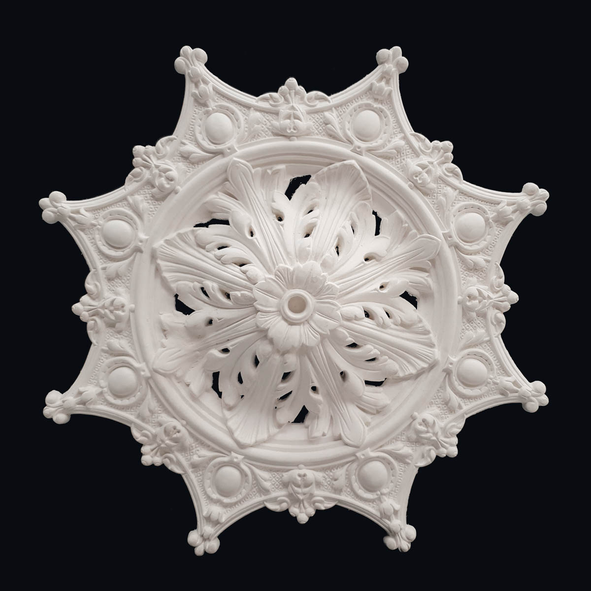 Decorative Rosette 'louise' 780mm Fluted Or Unfluted