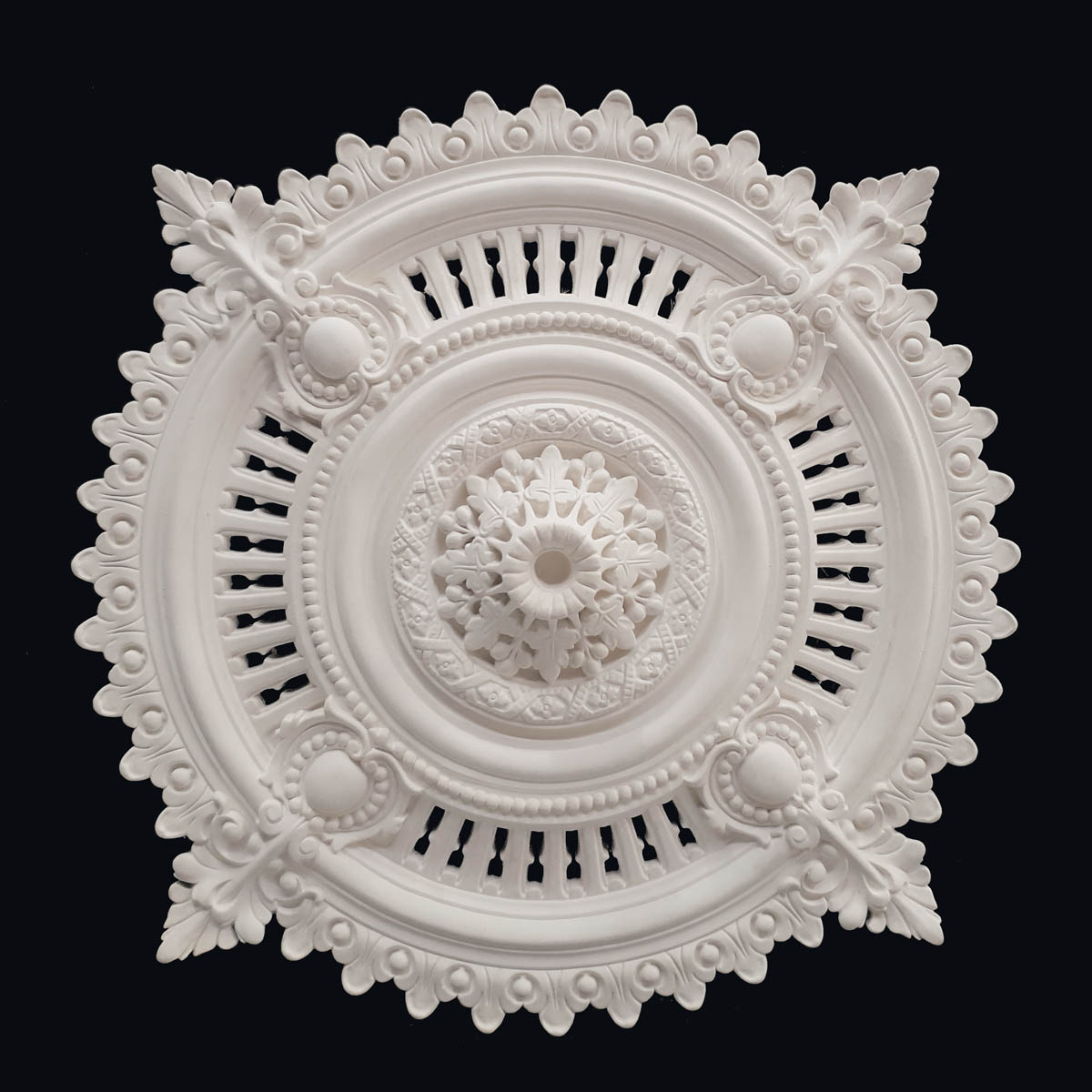 Decorative Rosette 'maria' 720mm Fluted Or Unfluted