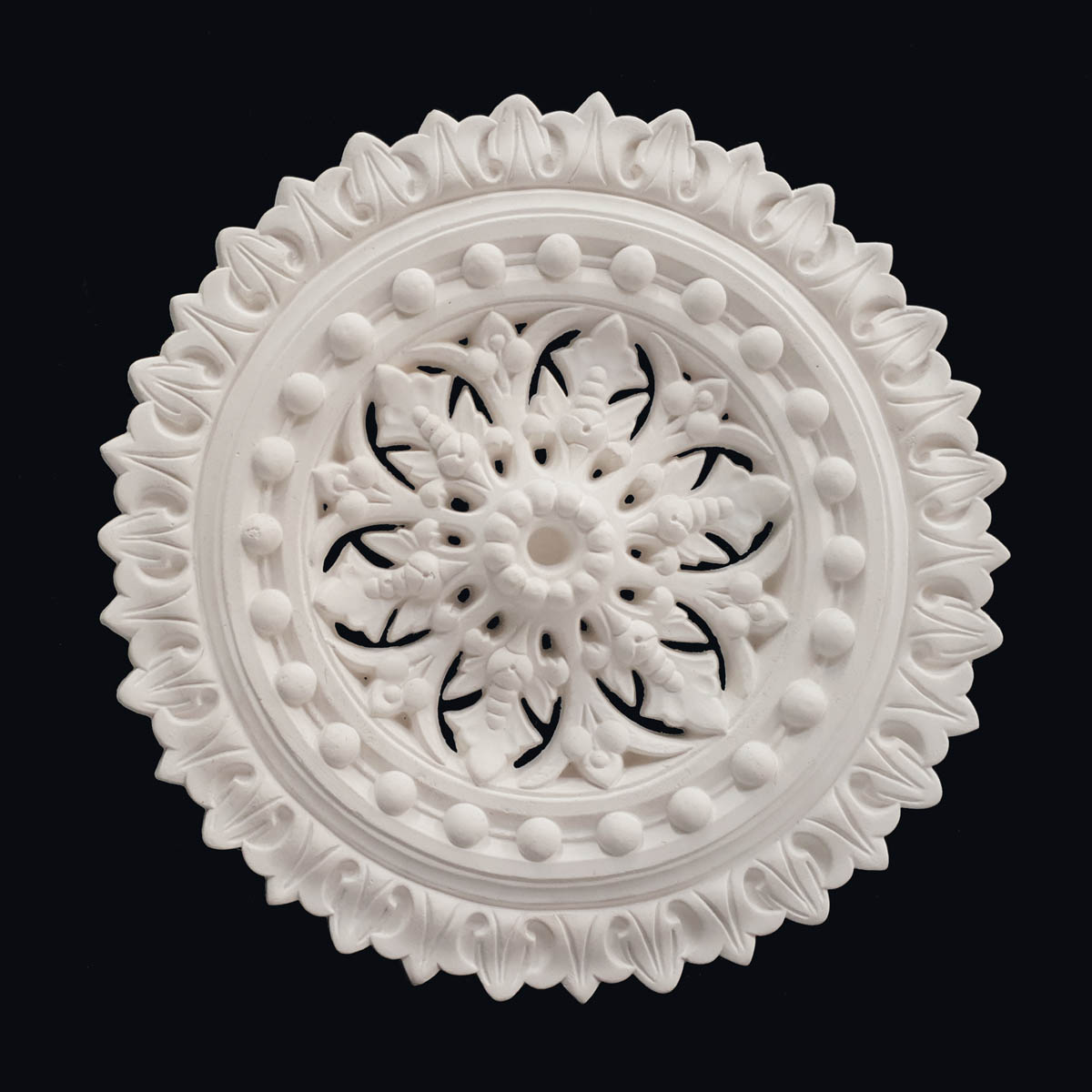 Decorative Rosette 'natalie' 460mm Fluted Or Unfluted