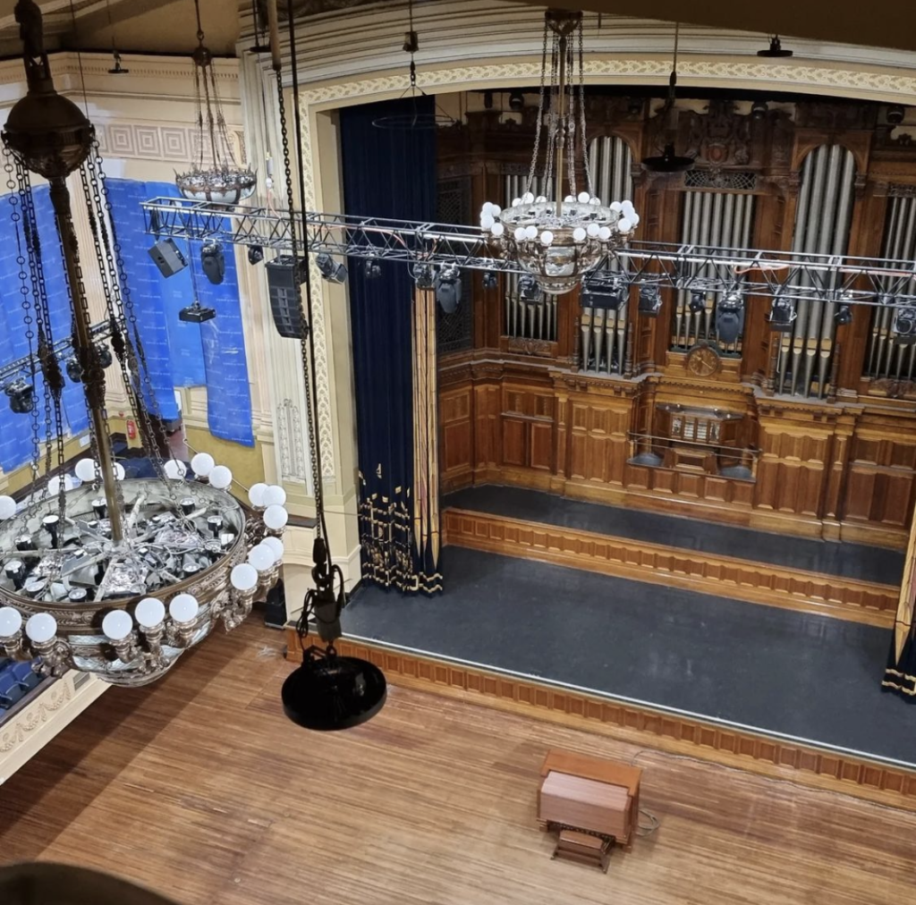 plaster restoration Melbourne Town Hall